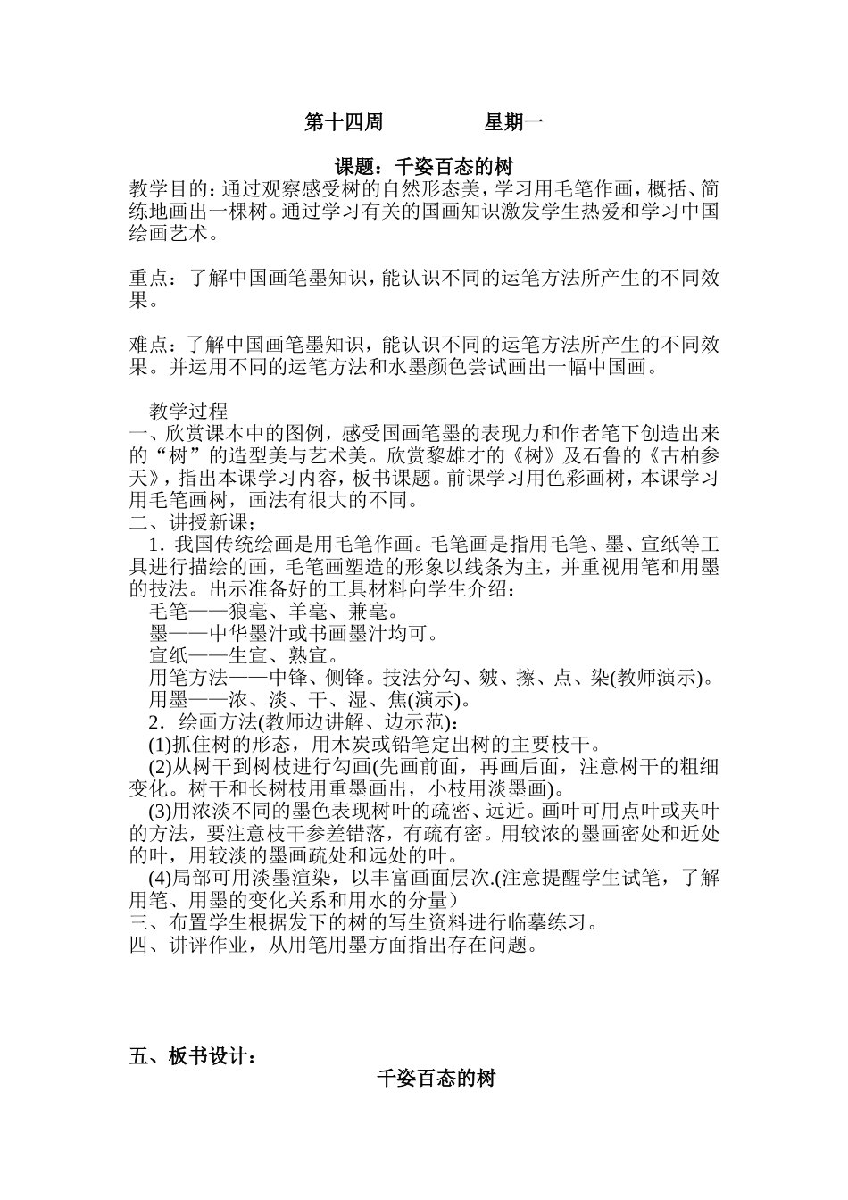 千姿百态的树_第1页