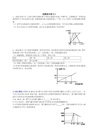 函数综合复习2