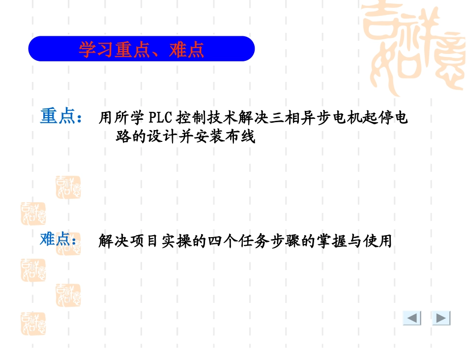 许小军PLC控制三相异步电机起停电路_第3页