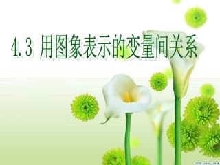 图像法表示变量间关系