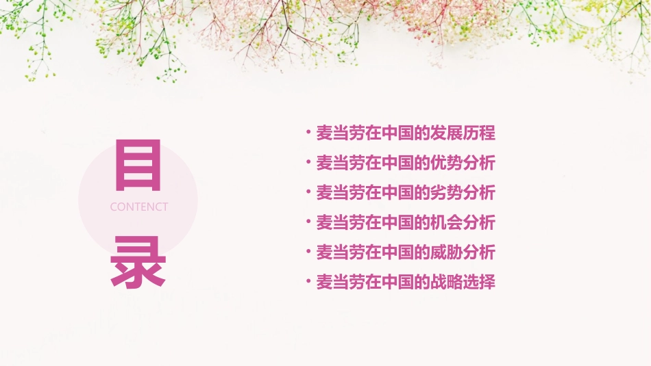 麦当劳在中国的SWOT分析课件_第2页