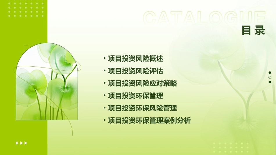 项目投资风险环保管理(最终版)课件_第2页
