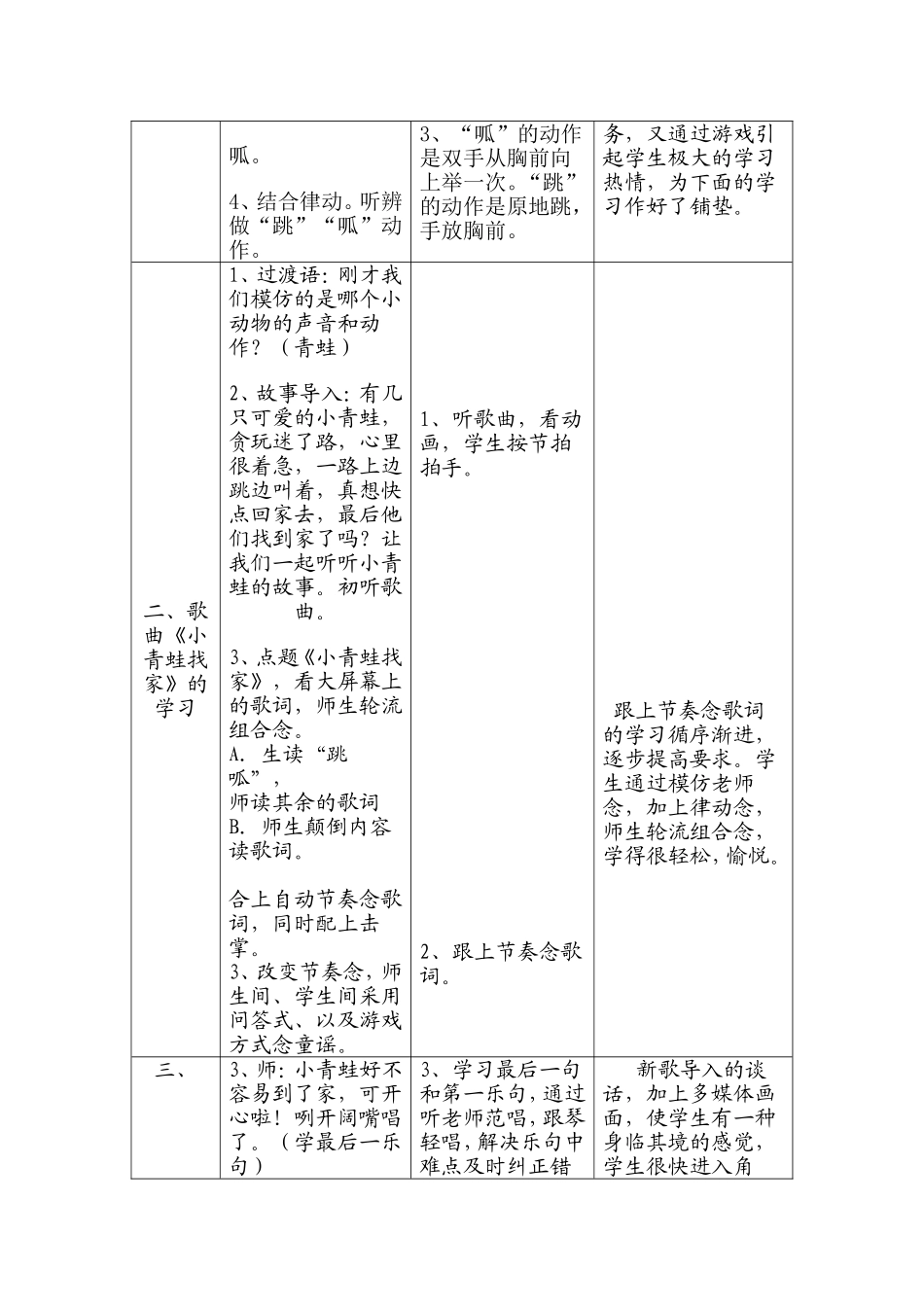 崔旭慧《小青蛙找家》教案_第3页