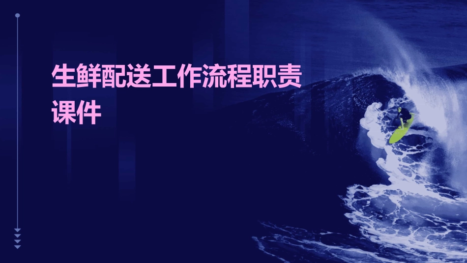 生鲜配送工作流程职责课件_第1页