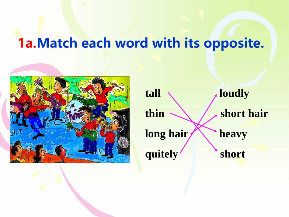八年级上册Unit3单元AectionA(1a-1c)课件_第2页