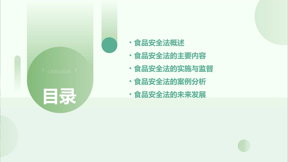 食品安全法知识讲座课件_第2页