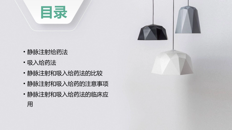 静脉注射和吸入给药法课件_第2页