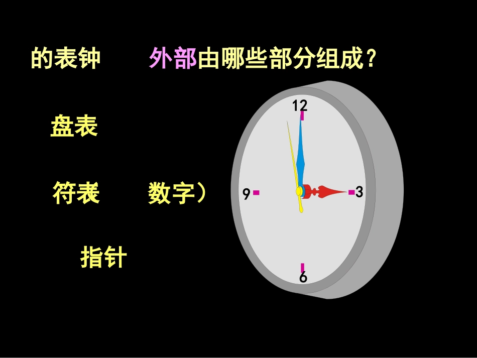 小学美术《漂亮的钟表》_第3页