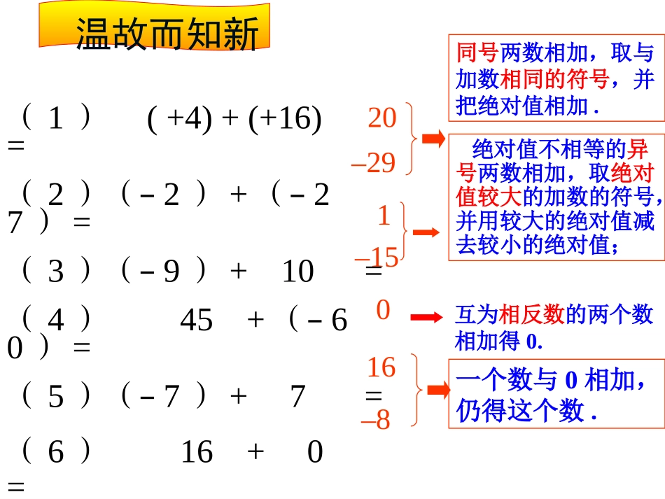 有理数的减法已修订_第1页