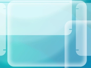 蓝色透叠小清新商务模板