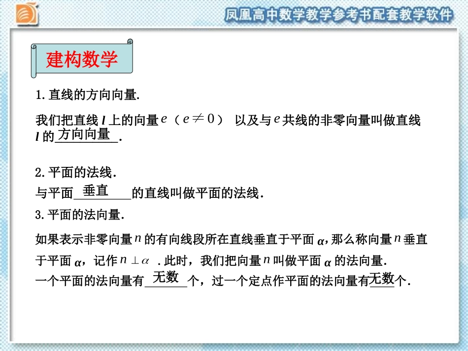 直线的方向向量与平面的法向量_第3页