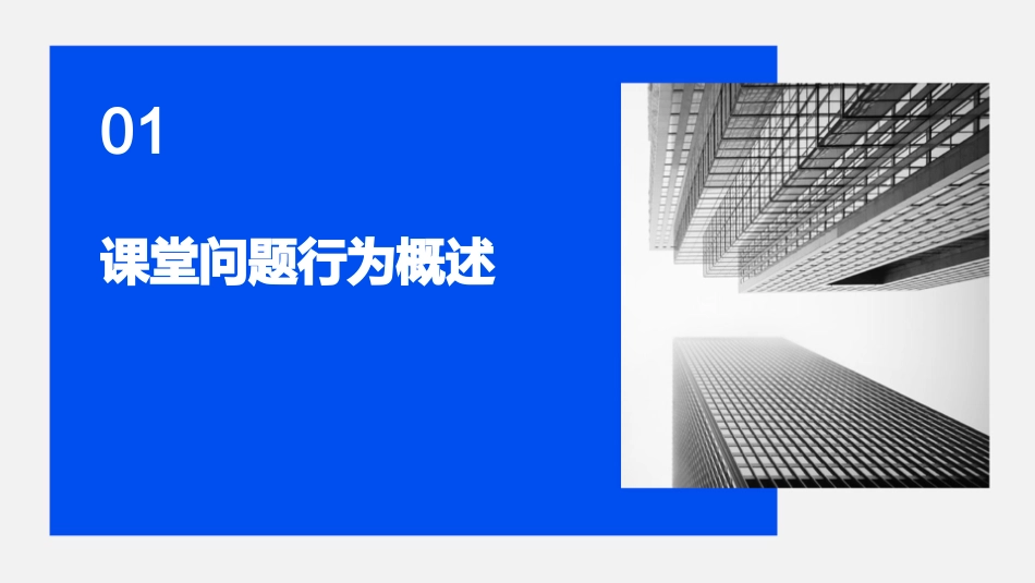 认识学生的课堂问题行为全解课件_第3页