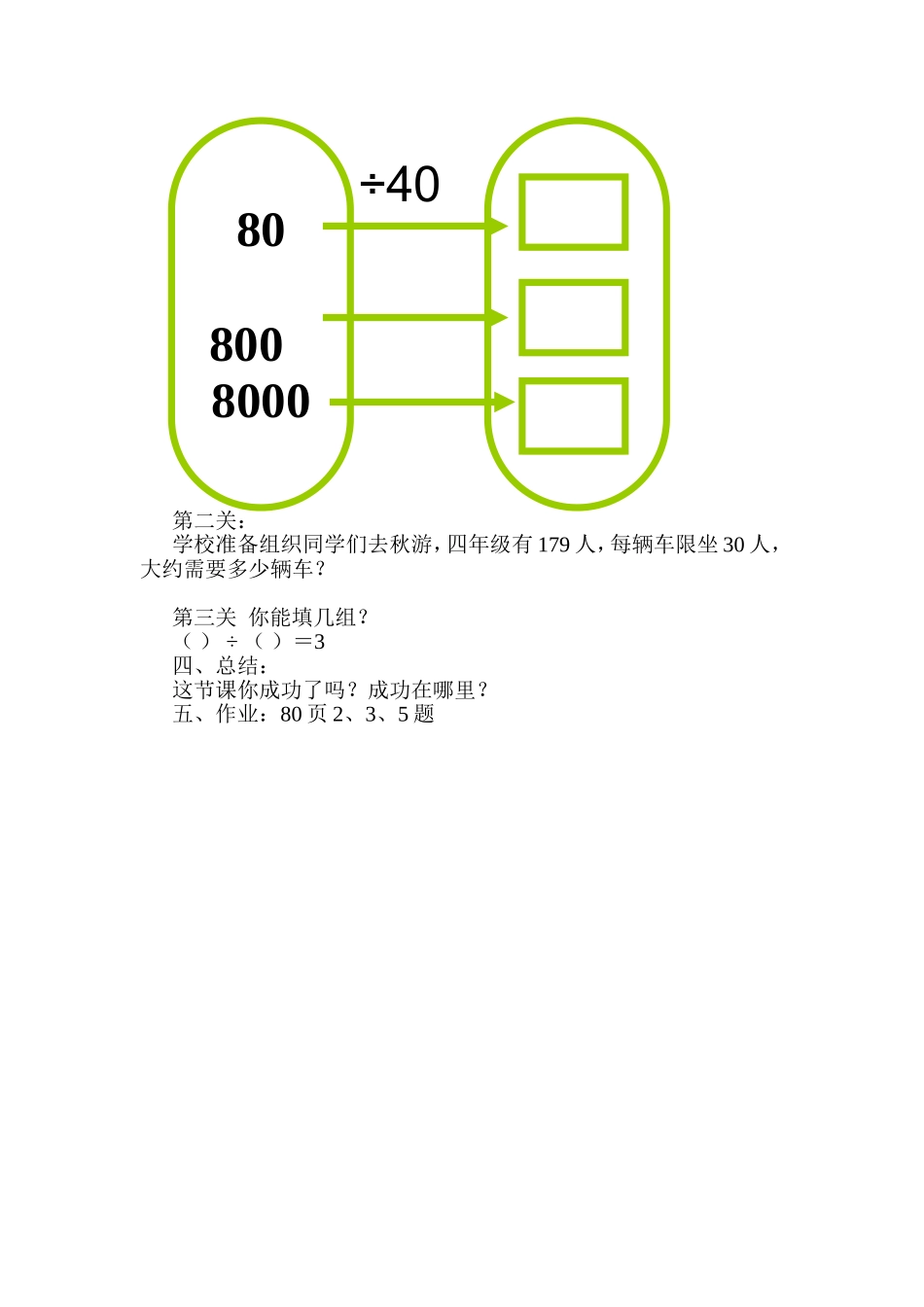 《口算除法》教学设计_第3页