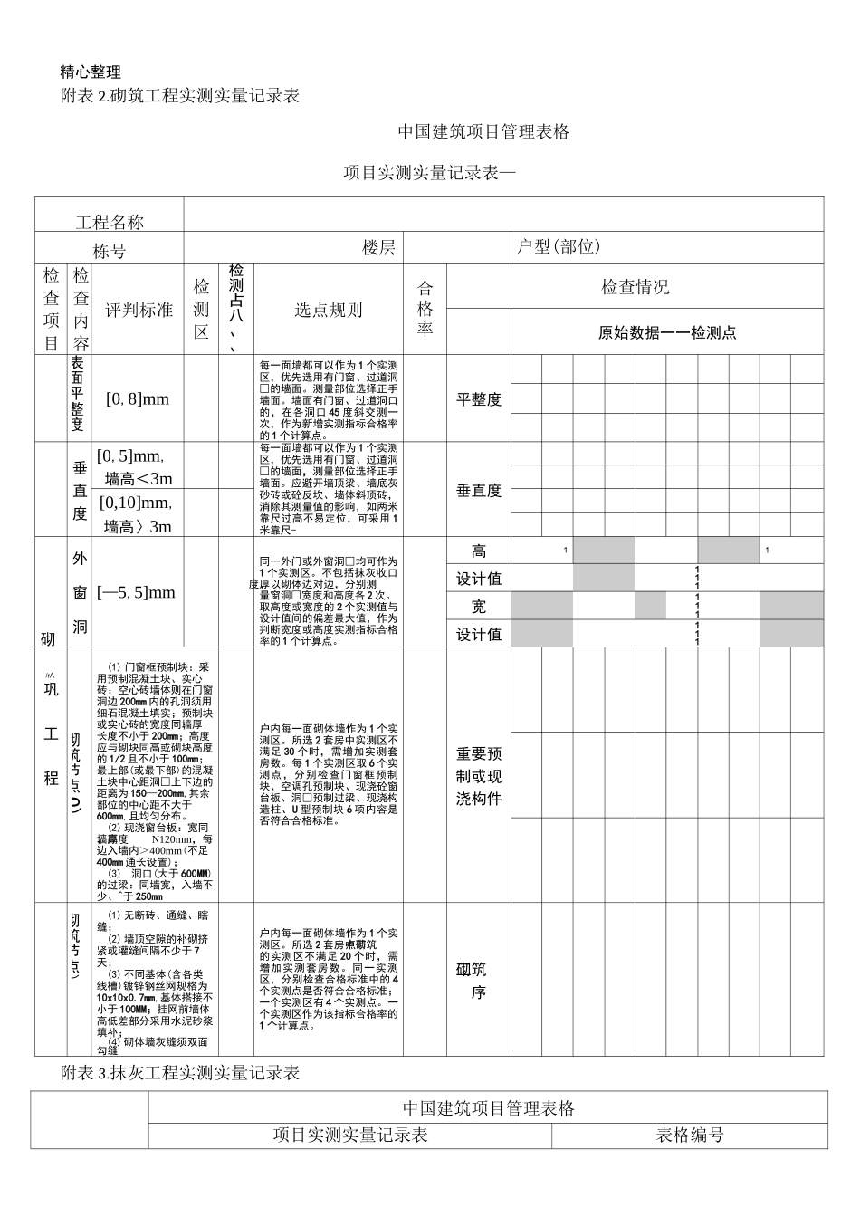 实测实量测量表格模板格_第2页
