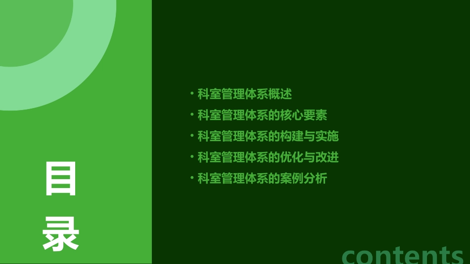 科室管理体系课件_第2页