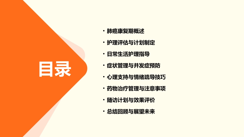 肺癌康复期护理业务查房课件_第2页
