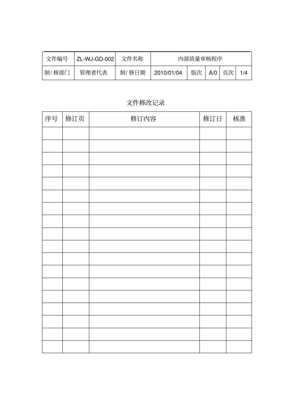 内部质量审核程序_第1页