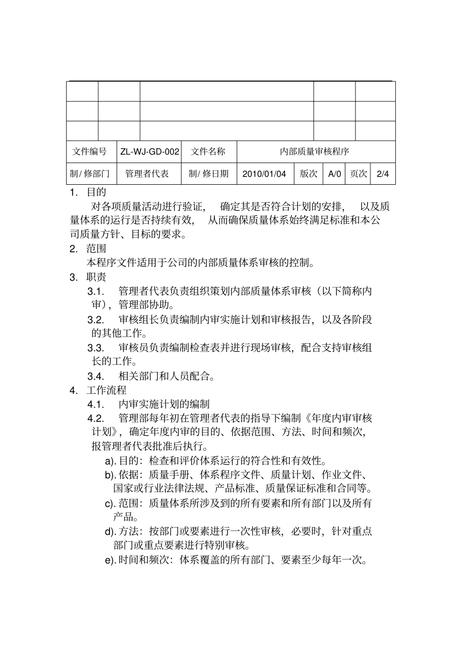 内部质量审核程序_第2页