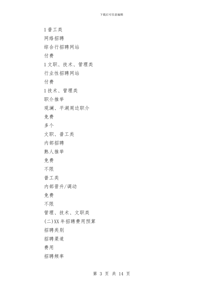 单位行政人事部2024年年度工作计划与单位行政人事部工作计划范文汇编_第3页