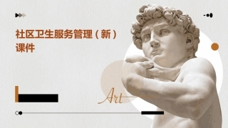社区卫生服务管理(新)课件