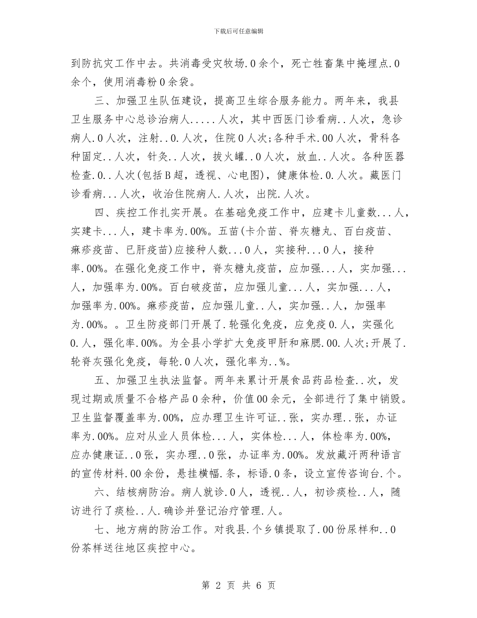 卫生局2024年年终工作总结与卫生局个人工作总结汇编_第2页