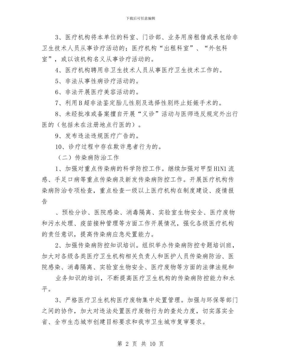 卫生局监督工作要点与卫生局监督科上半年的工作总结汇编_第2页