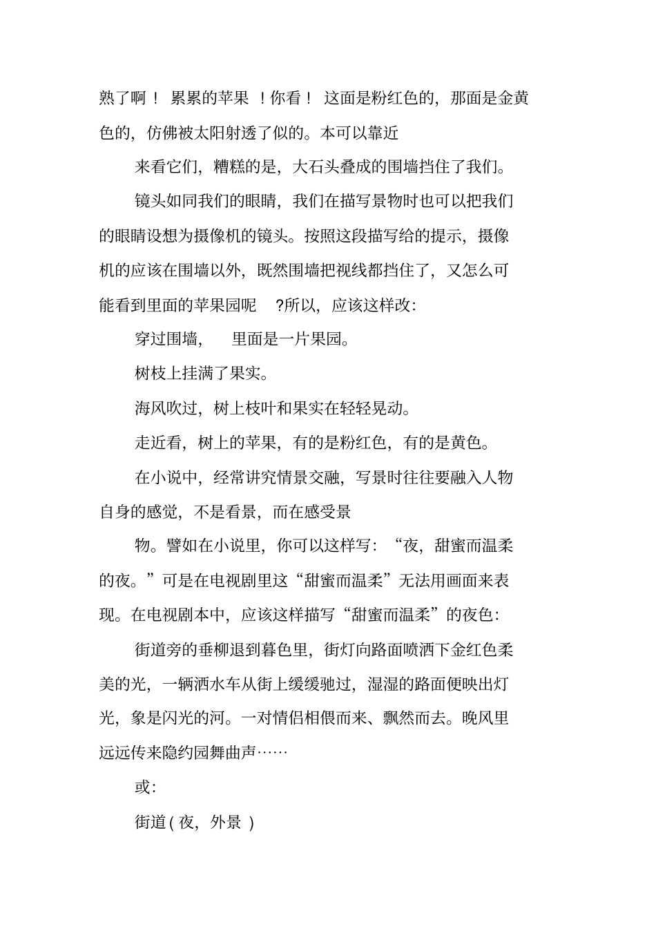 写作指导：如何写电视剧剧本_第3页