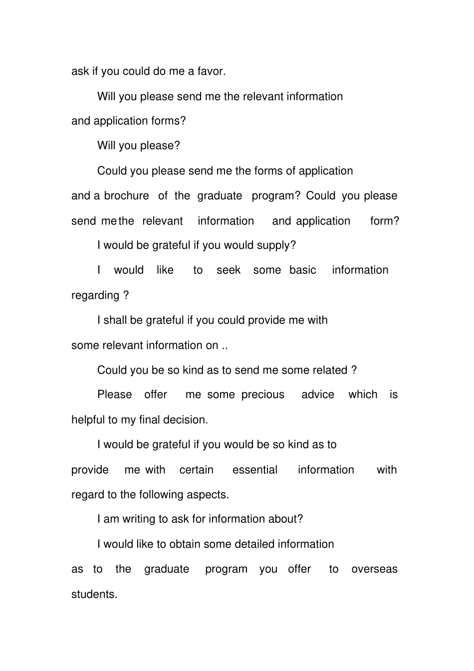 写作指导：英语二写作书信指导__第2页