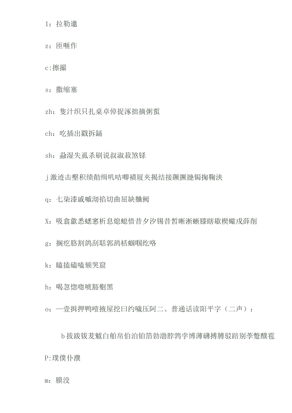 古入声字一览表_第2页