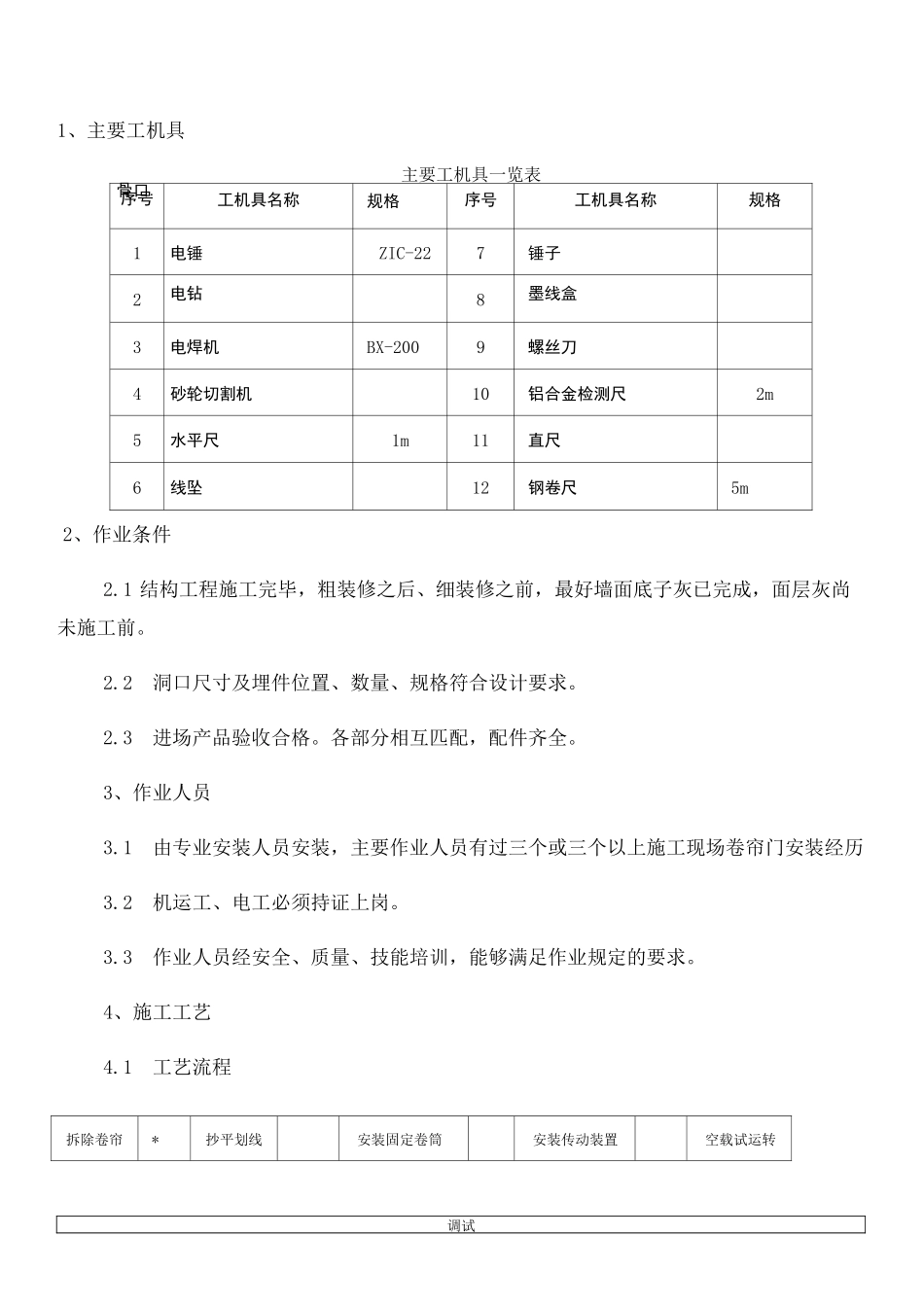 卷帘门更换安装方案_第1页