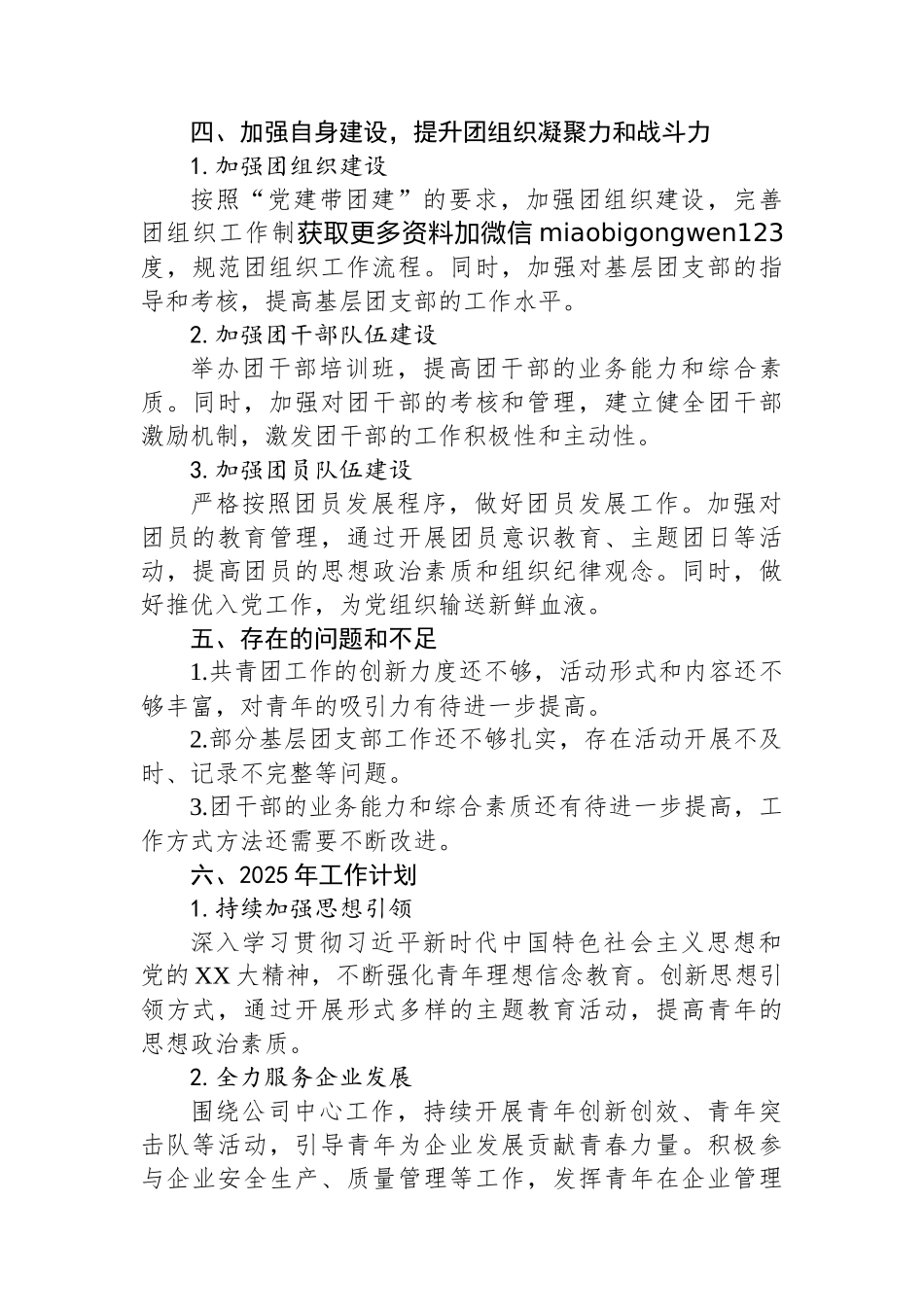 2024年总结报告（集团公司共青团）_第3页