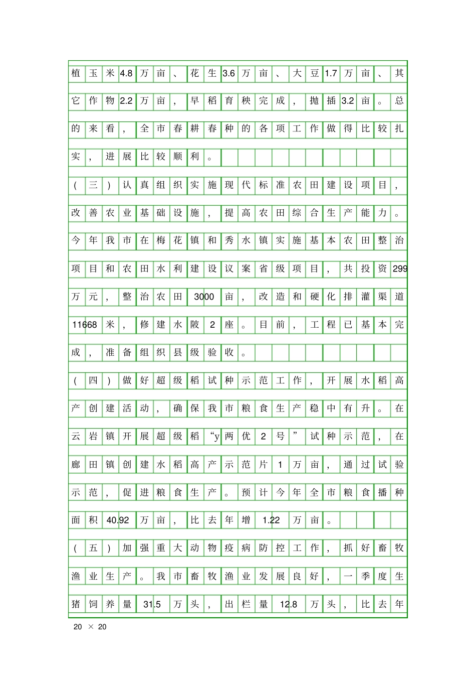 农业争优创先情况汇报精品工作报告_第2页
