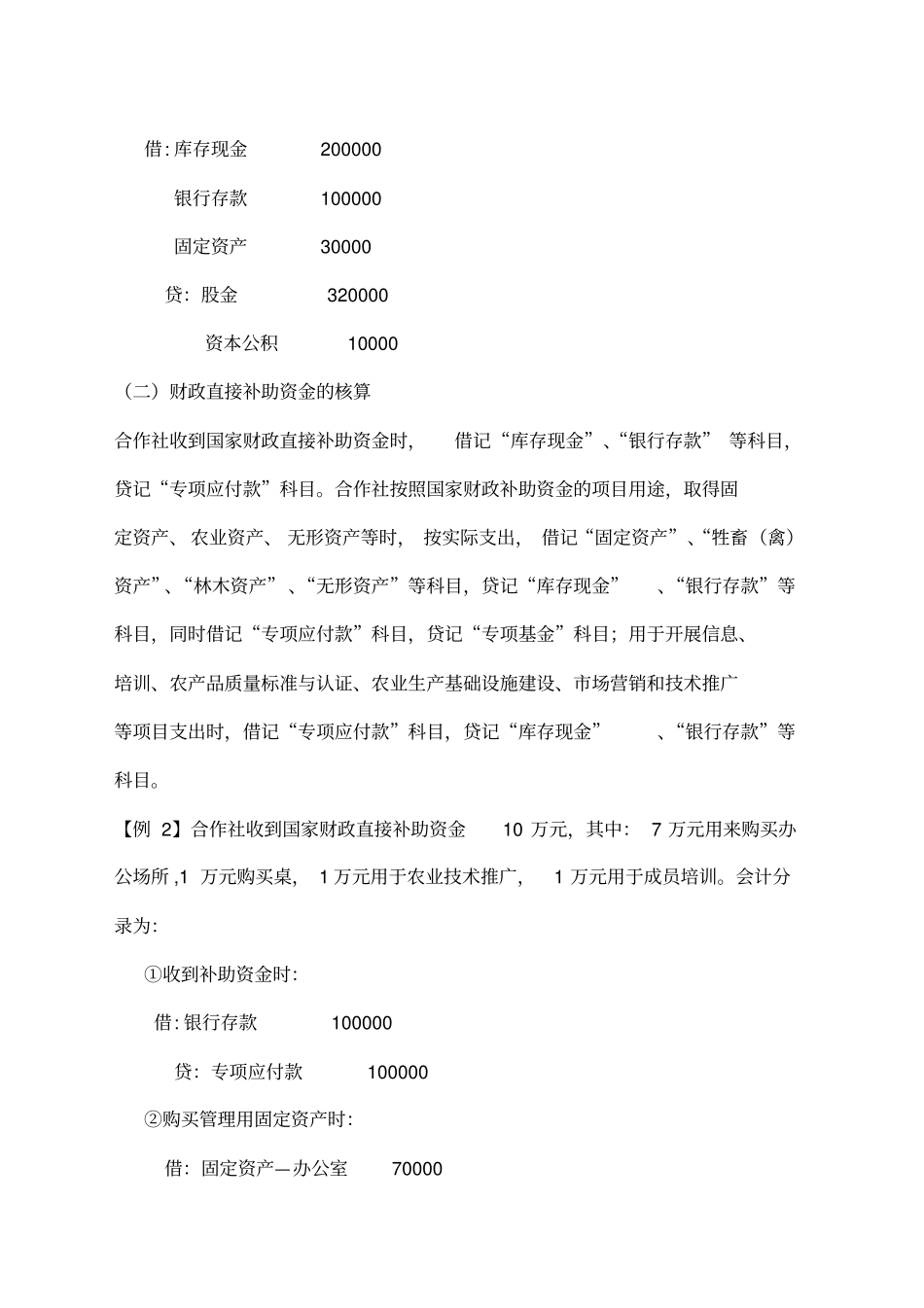 农业合作社账务处理_第3页