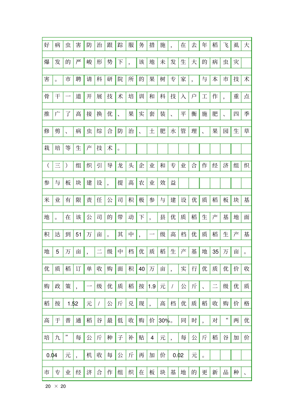 农业板块项目建设绩效调查报告精品工作报告_第3页