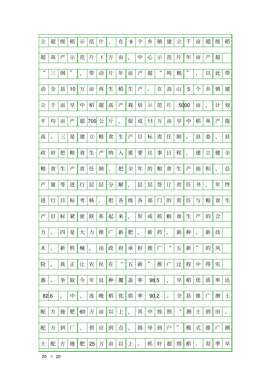 农业生产创优情况自查汇报精品工作报告_第2页
