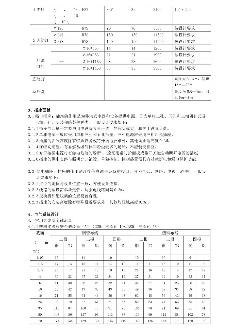 电气设计常用资料文本_第3页