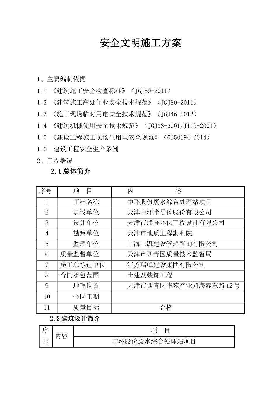 中环污水站项目安全文明施工方案培训讲义_第3页