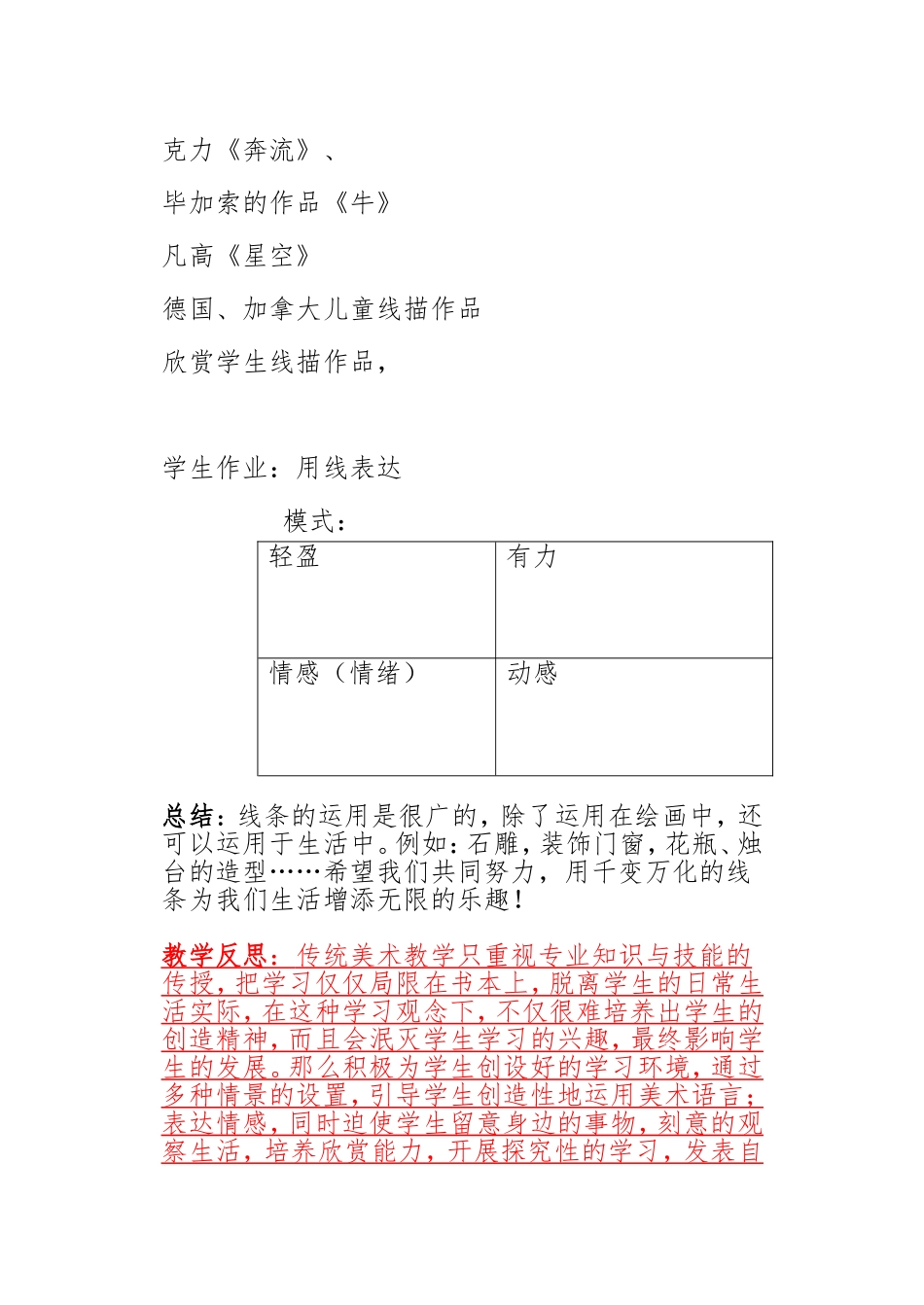 第二课线条的艺术表现力_第2页