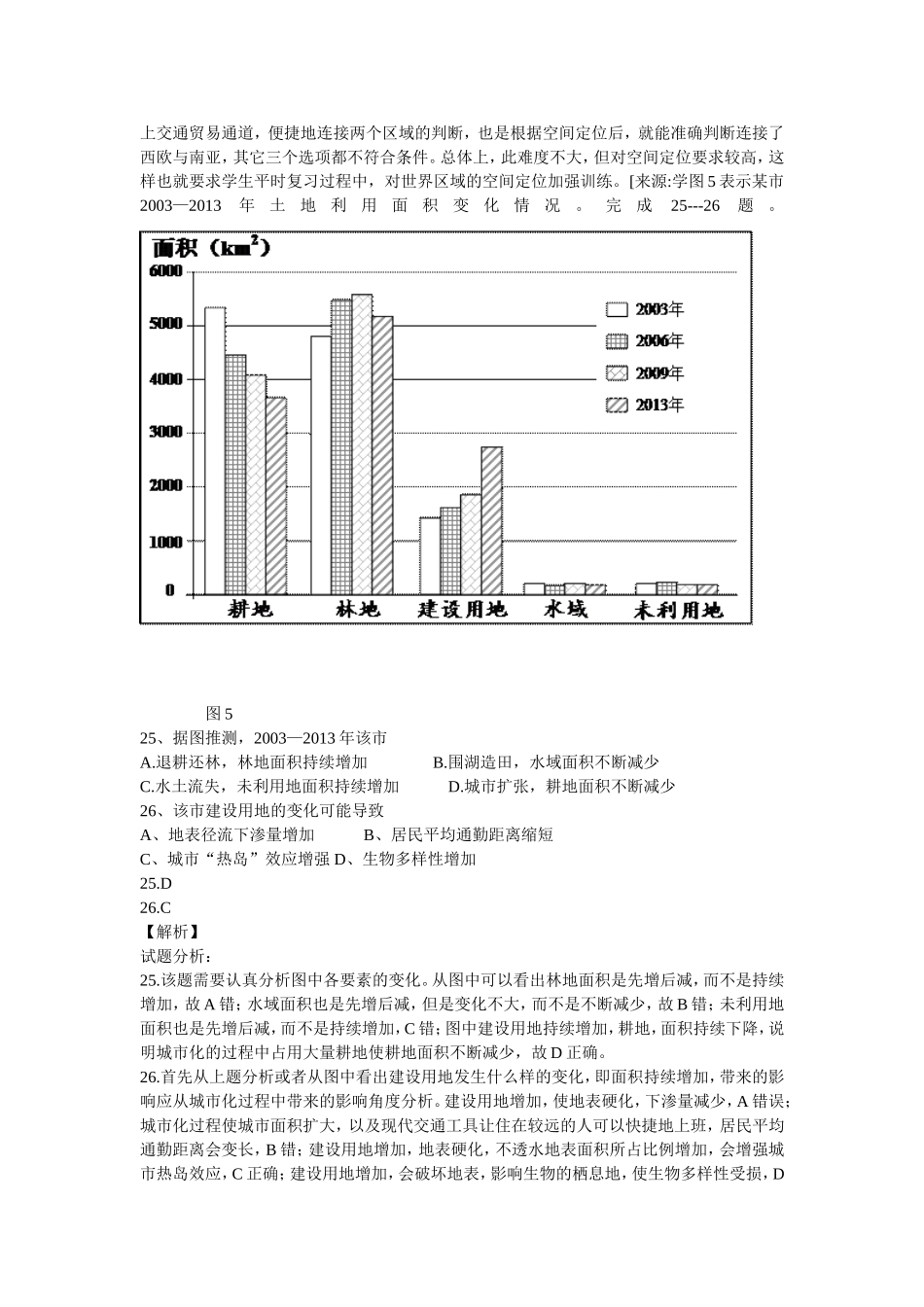 2015年安徽文科综合高考真题_第2页