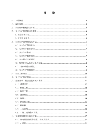 某某航道整治工程施工安全组织设计