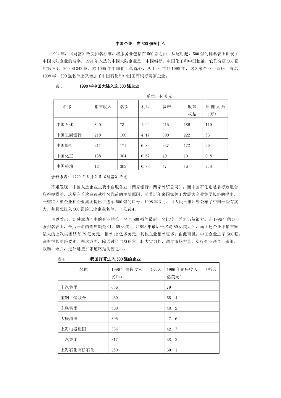 【企业管理】中国企业：向500强学什么_第1页