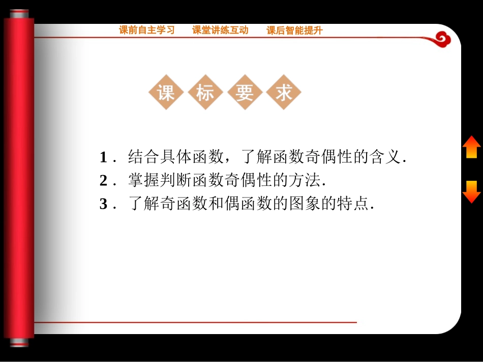 奇偶性第一课时课件人教版必修_第2页