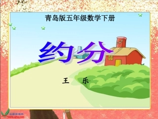 《约分》PPT课件 (2)
