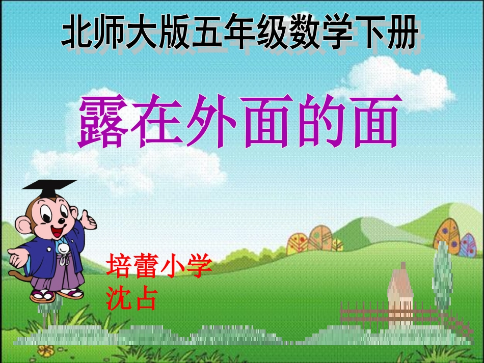 课件露在外面的面_第1页