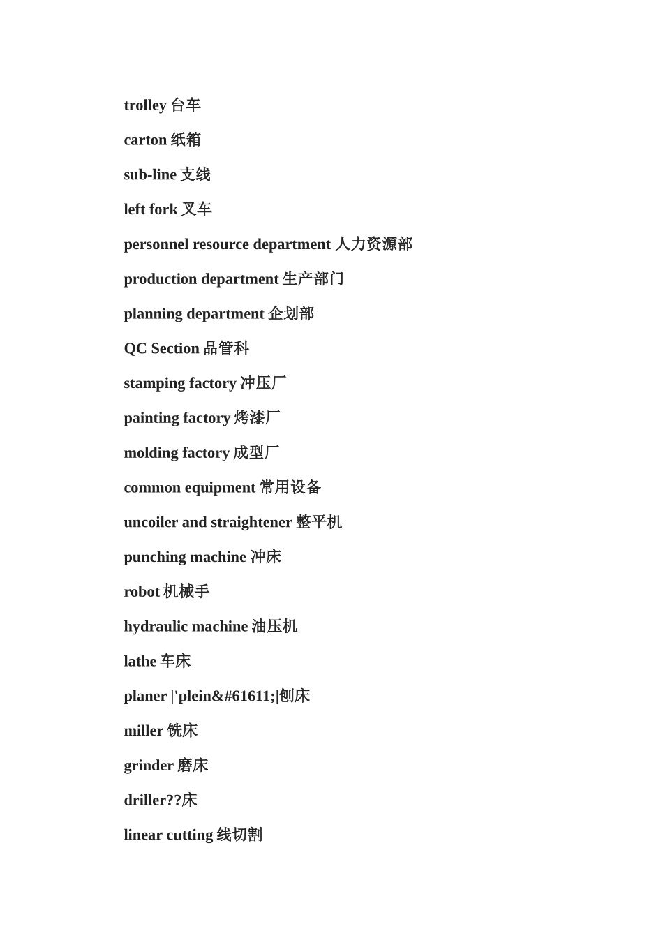 机械专业英语_第3页