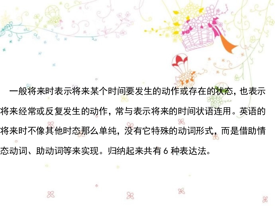 一般将来时PPT_第2页