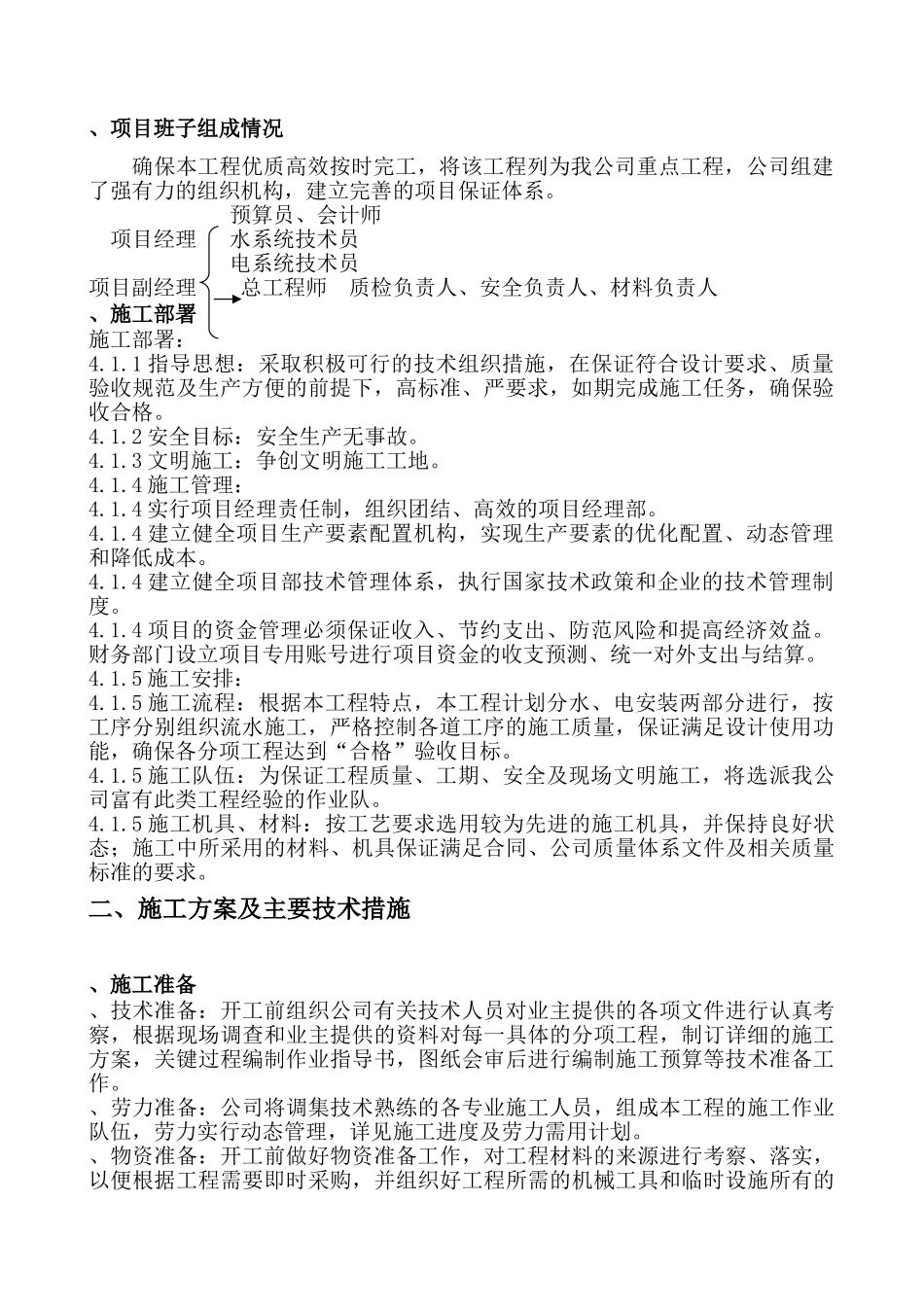 某消防系统工程施工组织设计方案(DOC27页)_第2页