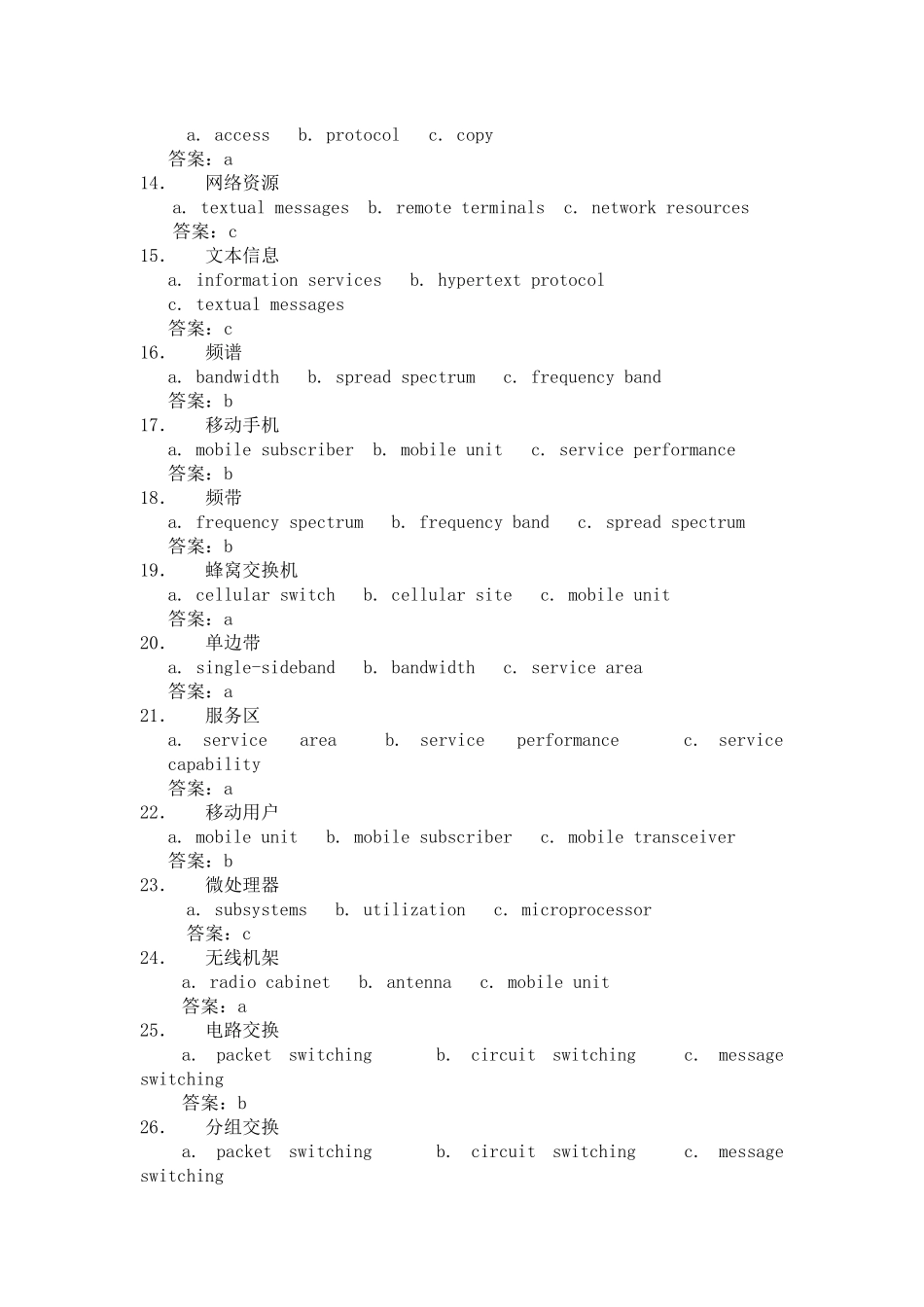 1 通信英语知识_第2页