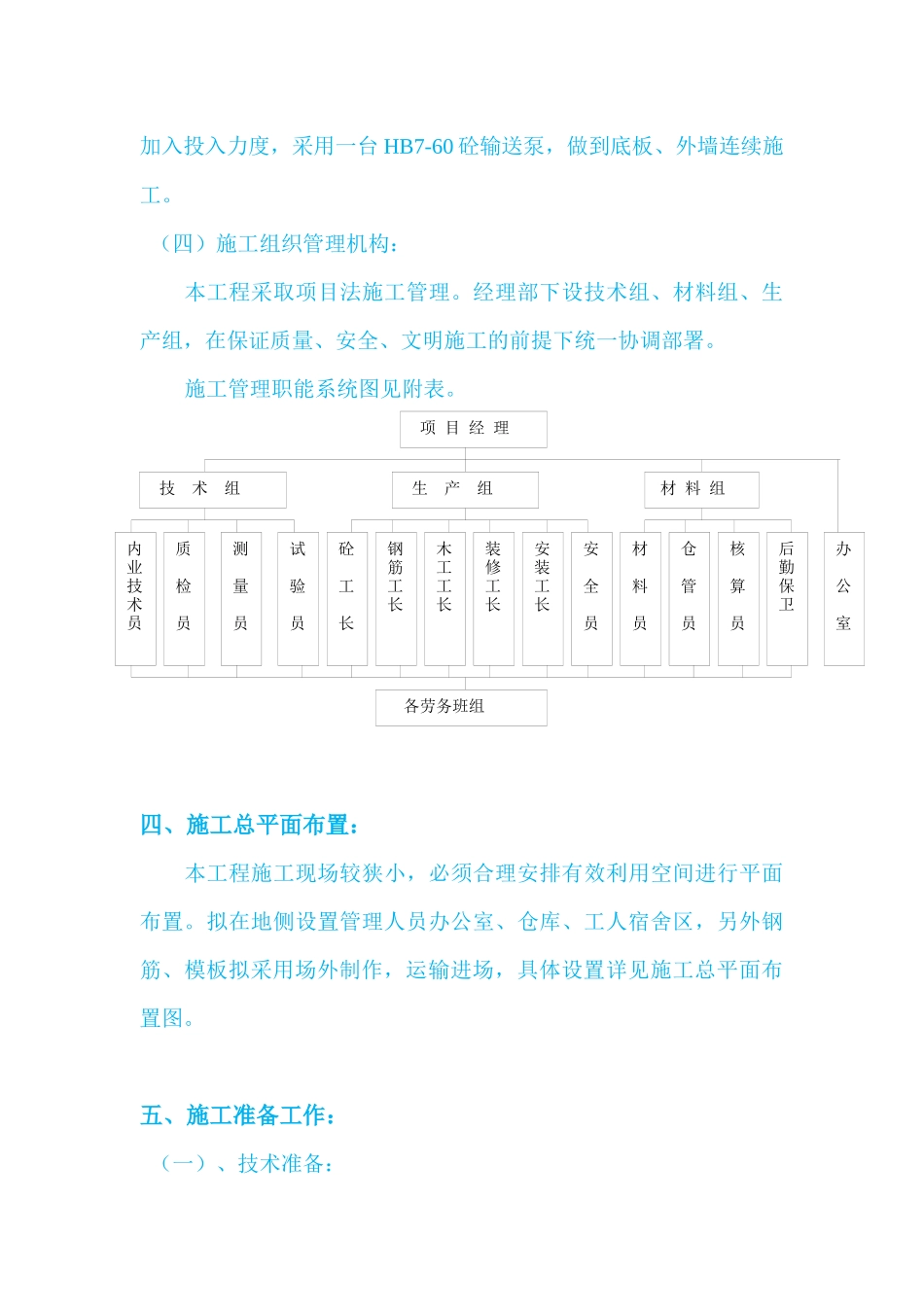 某大厦地下室工程施工组织设计_第3页