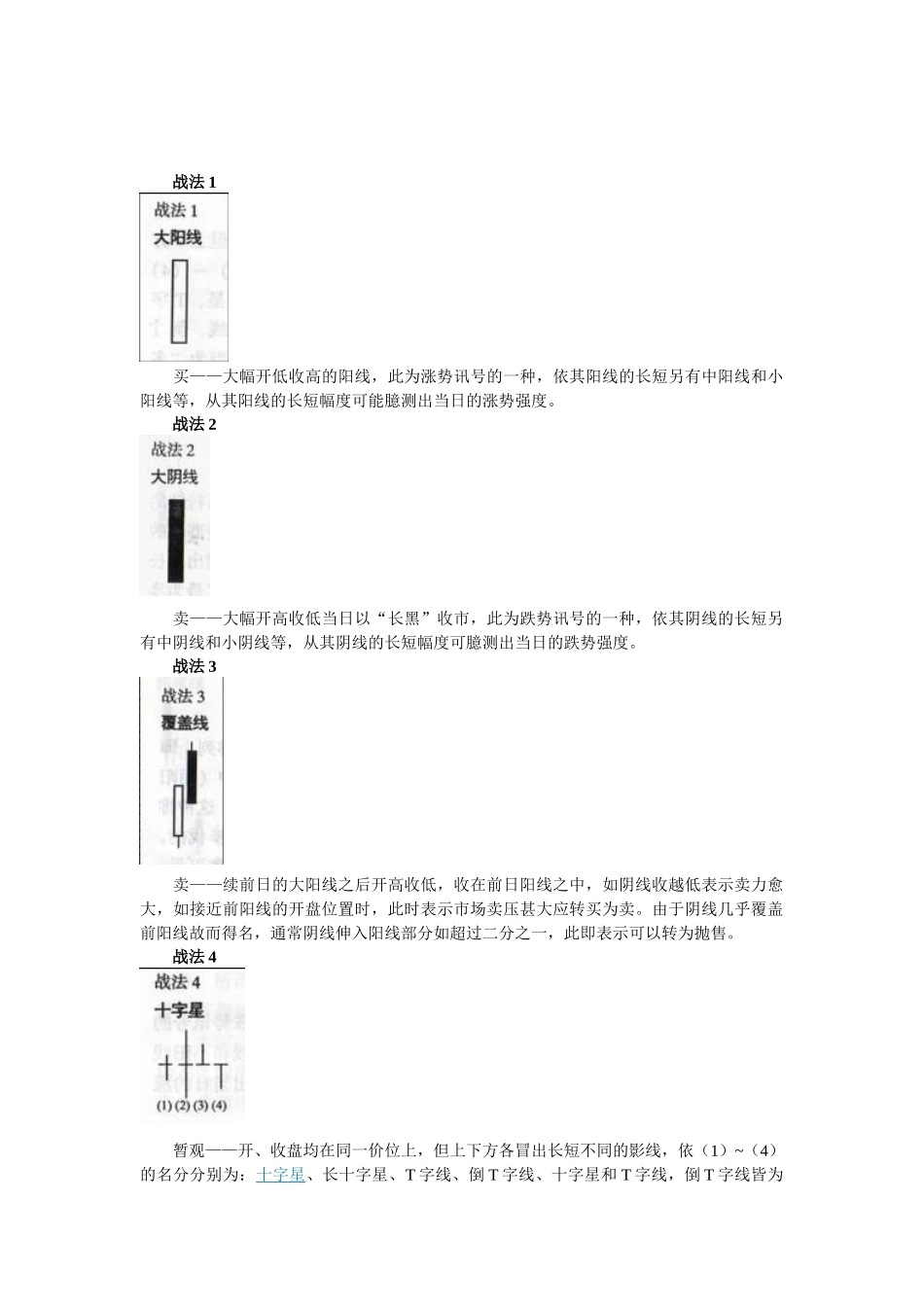酒田战法——78则图解【1】_第1页